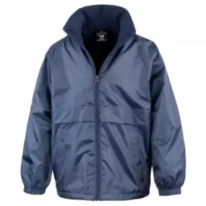 Image of Result Childrens/Kids Core Youth DWL Jacket (13-14) (Navy Blue)