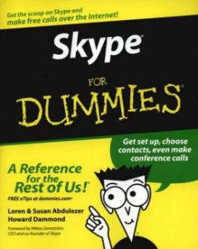 Image of Skype for Dummies by Loren Abdulezer Book