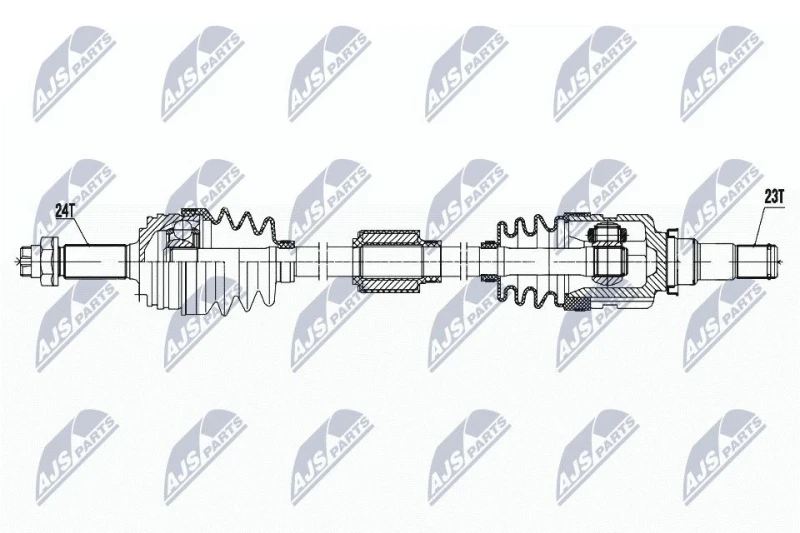 Image of NTY Drive shaft NTY NPW-TY-171