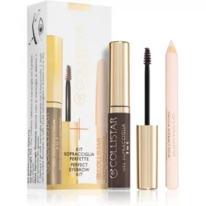 Image of Collistar Perfect Eyebrow Kit Cosmetic Set Asian Brown (for Eyebrows) III