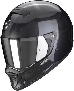 Image of Scorpion EXO-HX1 Carbon SE Solid Helmet, black, Size 2XL, black, Size 2XL