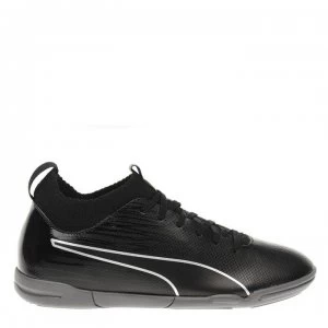 Puma evoKnit Junior Indoor Football Trainers - Triple Black