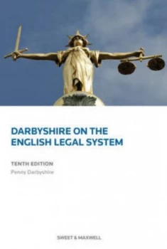 Image of Darbyshire on the English Legal System by Penny Darbyshire Paperback