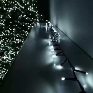Image of 1500 LED 37.5m Premier Christmas Outdoor Multi Function Timer Lights Cool White