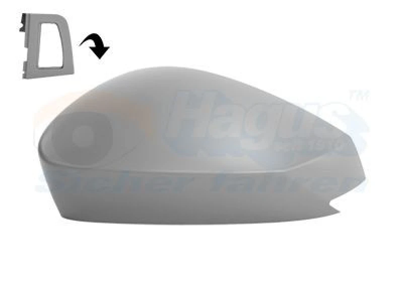 Image of VAN WEZEL Wing mirror cover VAN WEZEL 7633845