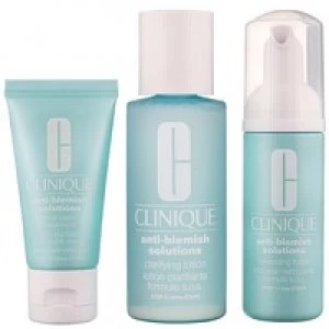 image of Clinique 3 Step Introduction Kit Anti Blemish Solutions