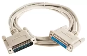 Image of Roline RS-232, 6m, Male DB25 to Female DB25
