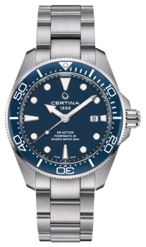 image of Certina C0326071104100 DS ACTION DIVER 43MM POWERMATIC Watch