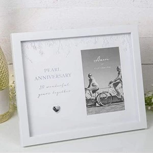 image of 4" x 6" - Amore By Juliana Anniversary Photo Frame - 30