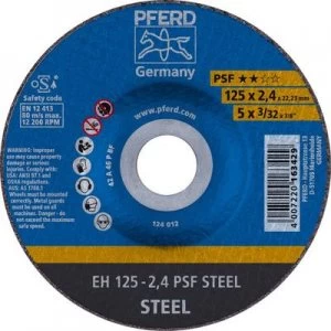 Image of PFERD Psf Steel 61720222 Cutting disc (off-set) 125mm 22.23mm 25 pc(s)