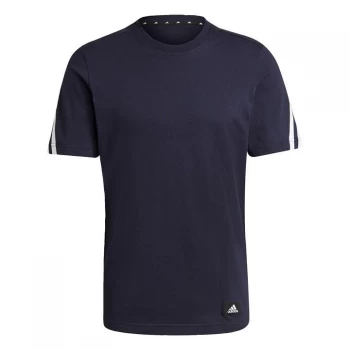 Image of adidas Sportswear Future Icons 3-Stripes T-Shirt M - Legend Ink