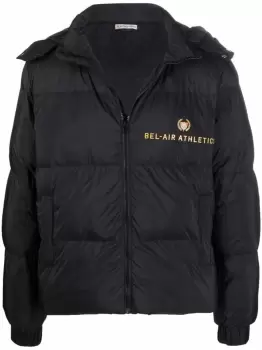 image of BEL-AIR ATHLETICS Padded Jacket Black