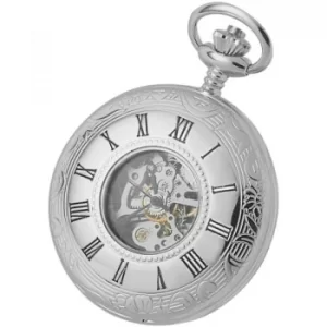 Image of Unisex Woodford Half Hunter Skeleton Mechanical Watch