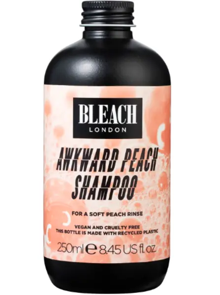 image of Bleach London Awkward Peach Shampoo 250ml