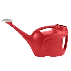 image of Verve Red Plastic Watering can 6L