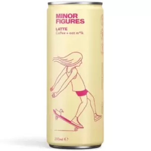 Minor Figures Latte 200ml Pack of 12 Cold Brew Coffee