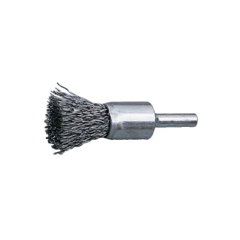 Image of York 24MM Crimped Wire Flat End De-carbonising Brush - 30SWG