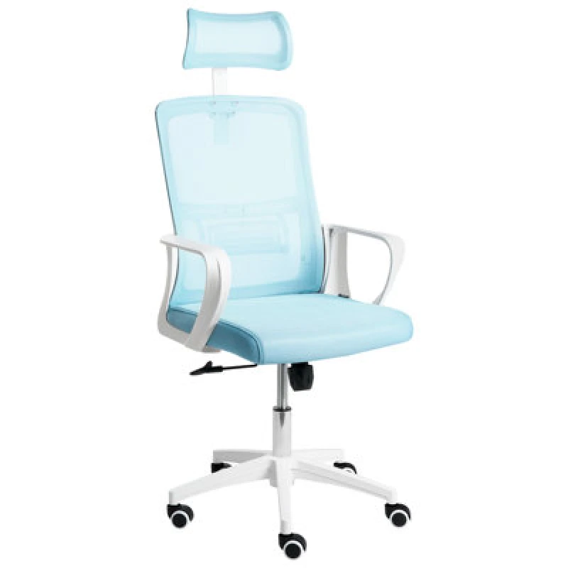 Image of Beliani Office Chair Monarch Light Blue