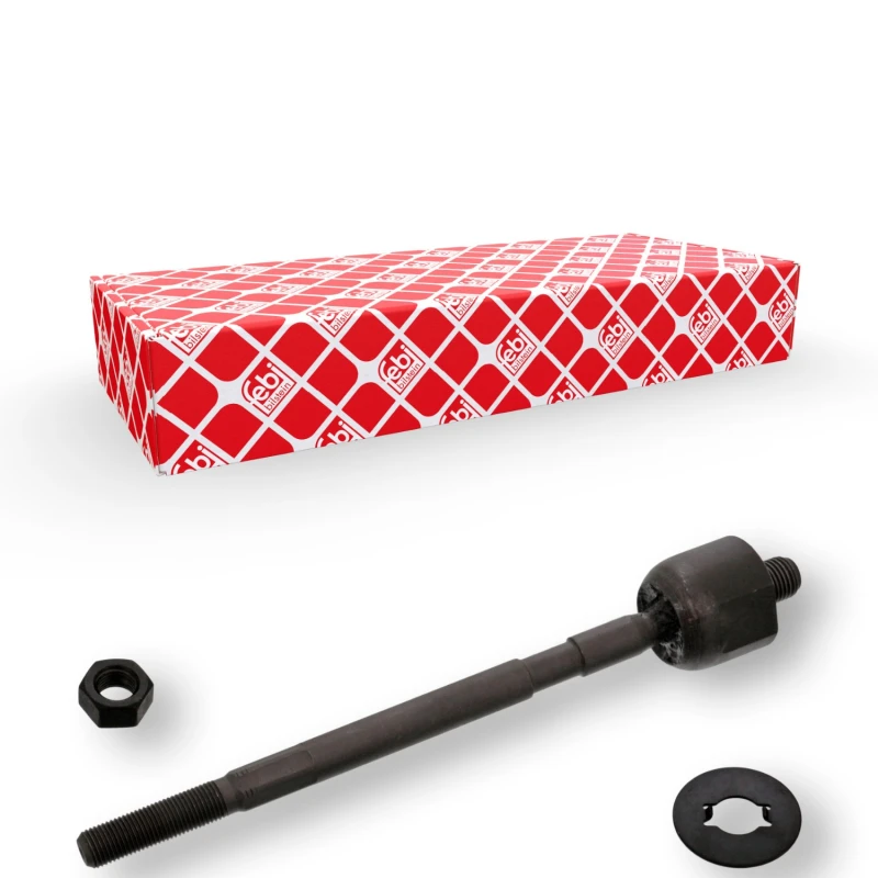 Image of FEBI BILSTEIN 42815 Inner Tie Rod Front Axle Right, with locking plate Inner Tie Rod (51)