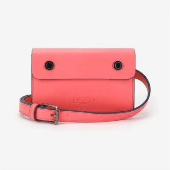 image of Jack Wills Lyonshall Belt Bag - Pale Coral