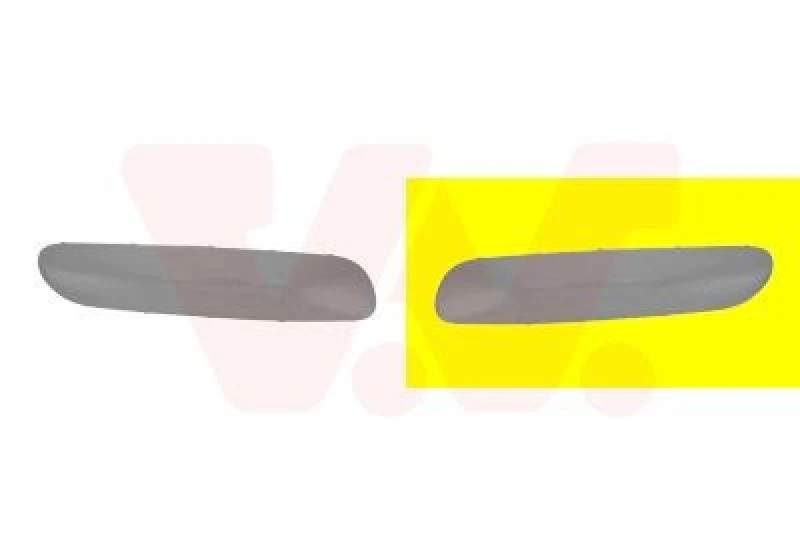 Image of VAN WEZEL Bumper cover VAN WEZEL 0927583