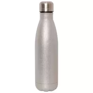 Image of Dare 2B Mens Metal Glitter Stainless Steel Bottle One Size