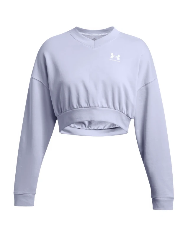 Image of Under Armour Womens T-Shirt Under Armour Rival Campus Bleu Female L