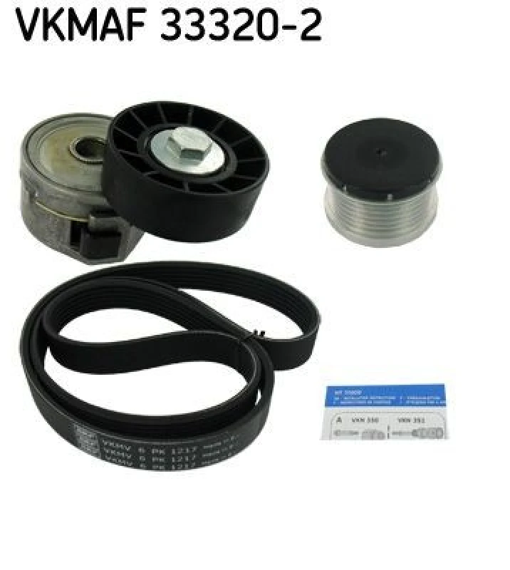 Image of SKF V-Ribbed Belt Set SKF VKMAF 33320-2
