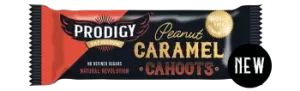Image of Prodigy Peanut and Caramel Cahoots Chocolate Bar 45g