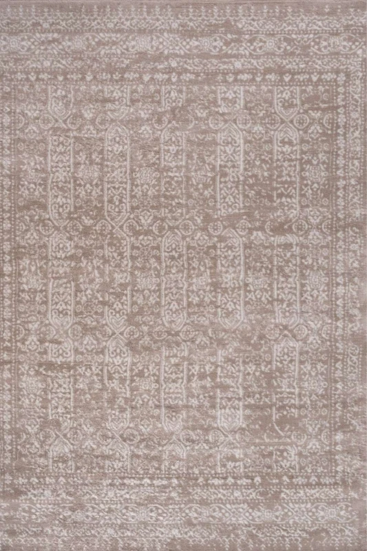 Image of THE RUGS Montana Vintage Design Living Room Area Rug 3716 in Beige Size: 160cm x 230cm Beige Unisex 160cm x 230 cm