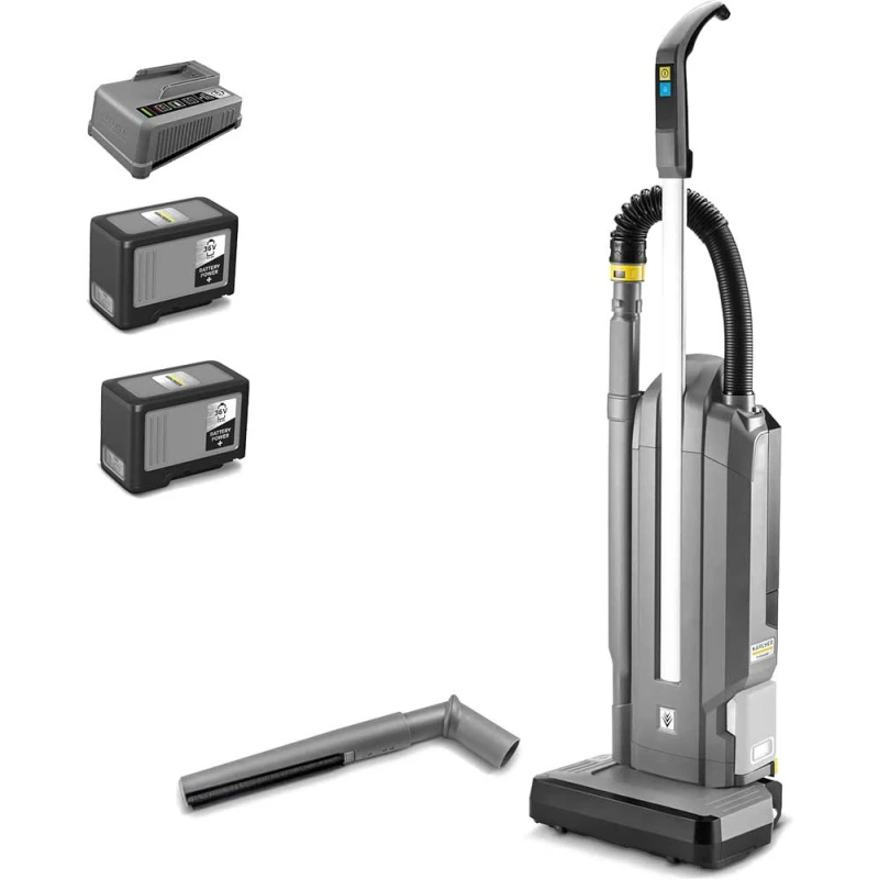 Image of Karcher CV 30/2 BP ADV Professional 36v Cordless Upright Vacuum Cleaner CV 30/2 BP ADV Batteries: 2 x 7.5ah Li-ion