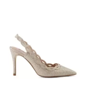 image of Dune London Dollys Heels - Metallics