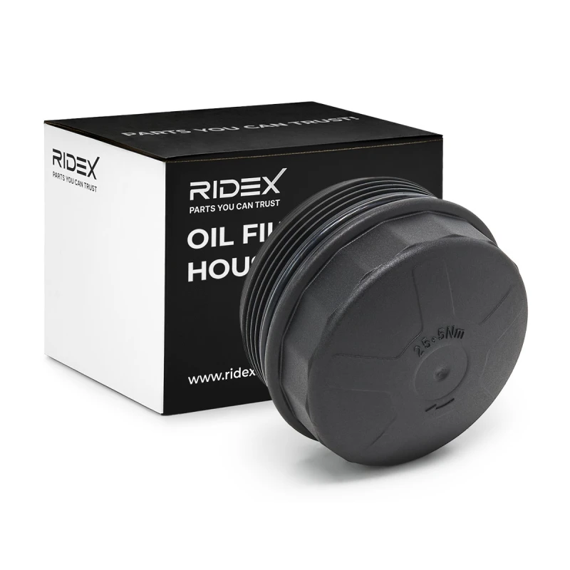 Image of RIDEX Oil filter housing RIDEX 590H0008