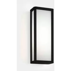 Image of Leds C4 Skat Outdoor LED Box Wall Lantern Black, White IP65 21.8W 2700K
