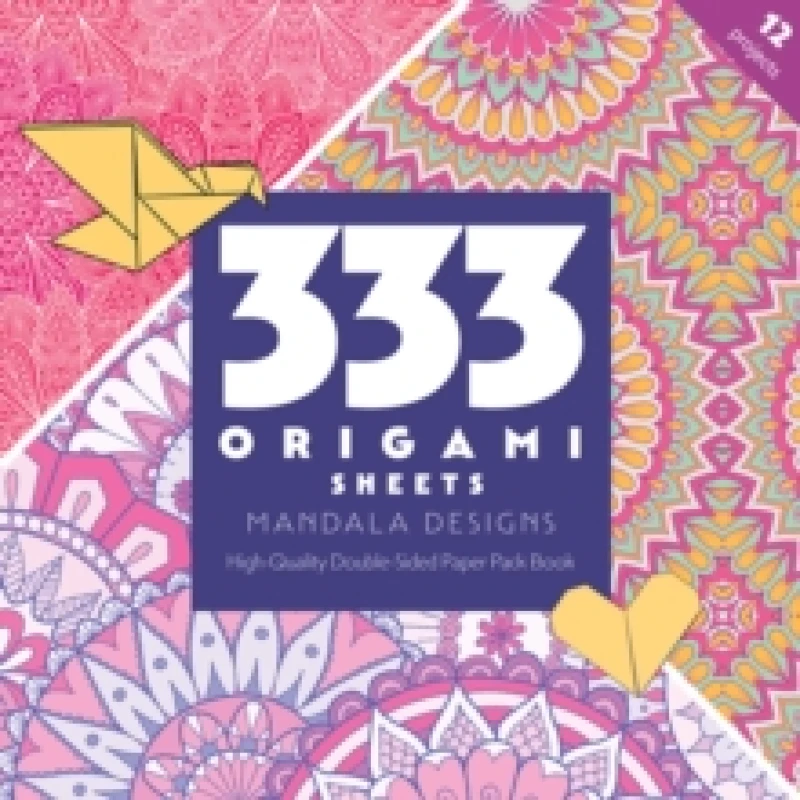 Image of 333 Origami Sheets Mandala Designs : High-Quality Double-Sided Paper Pack Book Paperback / softback