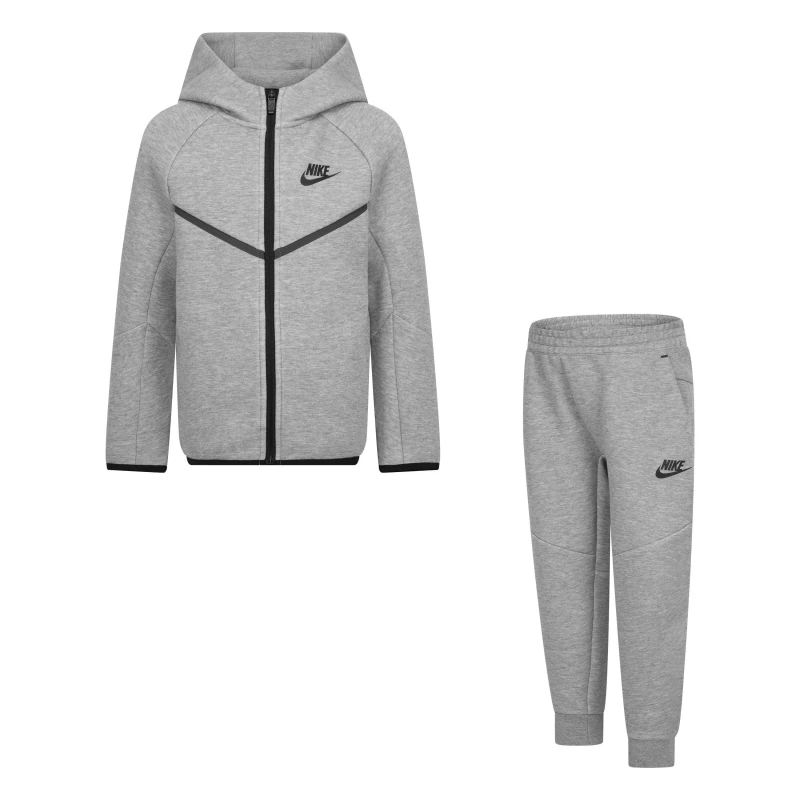 Image of Nike Tech Fleece Tracksuit Infants Grey male 2-3 Yrs