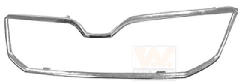 Image of VAN WEZEL Frame, radiator grille VAN WEZEL 7624518