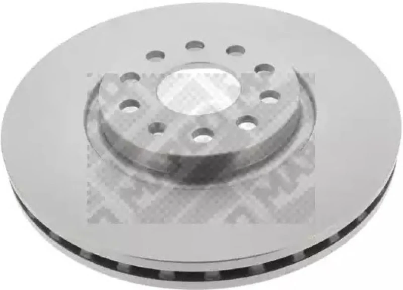 Image of MAPCO 45841 Brake disc Front Axle, Vented, High-carbon Brake Disc (82)