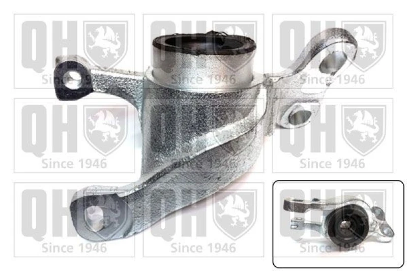 Image of QUINTON HAZELL Trailing arm / Suspension arm bush QUINTON HAZELL EMS8725