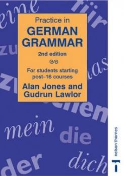 Image of Practice in German Grammar by Alan Griffith Jones Paperback
