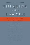 Image of thinking like a lawyer a new introduction to legal reasoning