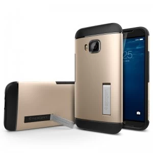 image of Spigen HTC One M9 Case Slim Armor - Champagne Gold