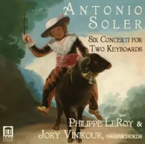 Image of Antonio Soler Six Concerti for Two Keyboards by Antonio Soler CD Album