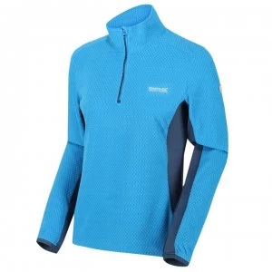 Image of Regatta Highton Full Zip Stretch Fleece - BluAst/DkDnm