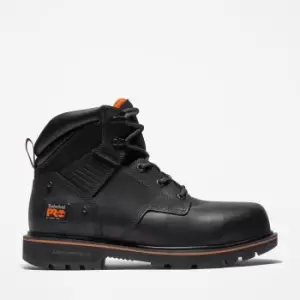 Image of Timberland Pro Ballast 6" Comp-toe Work Boot For Men In Black Black, Size 11