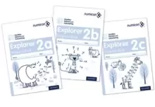 Image of Numicon: Number, Pattern and Calculating 2 Explorer Progress Books ABC (Mixed pack)