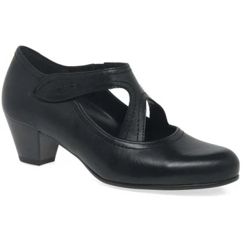 image of Gabor Breda Womens Court Shoes womens Court Shoes in Black,8