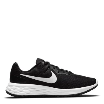 Image of Nike Revolution 6 Mens Running Shoe - Black/White
