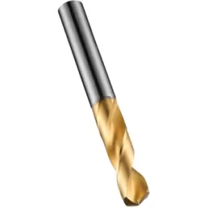 image of R520 10.20MM Carbide CDX Straight Shank Stub Drill - TiN Coated