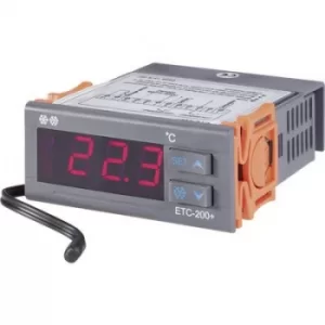 image of Temperature controller VOLTCRAFT ETC-200+ NTC -40 up to +120 °C 10 A relay (L x W x H) 88 x 75 x 34.5 mm